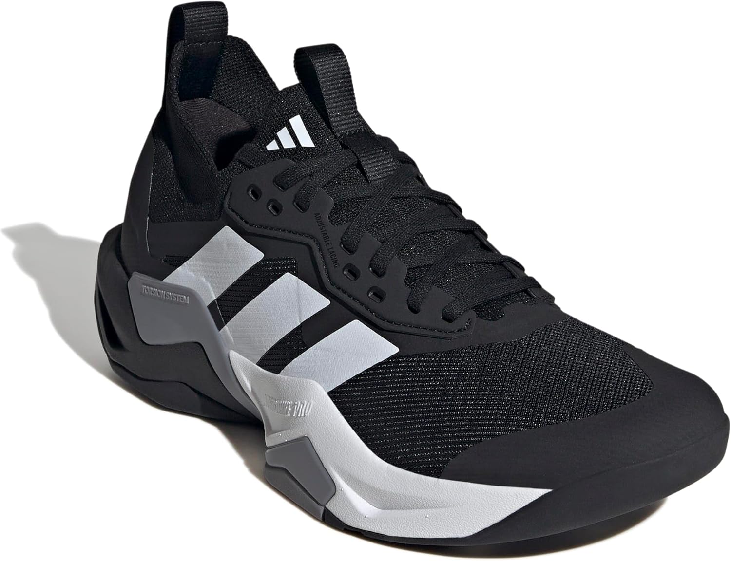Мужские тренировочные кроссовки Adidas Rapidmove Advance 2, белый/черный/серый — фото 4