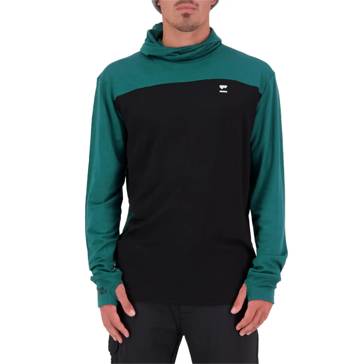 

Худи MONS ROYALE Yotei Powder Long-Sleeve, цвет Dark Olive/Walnut