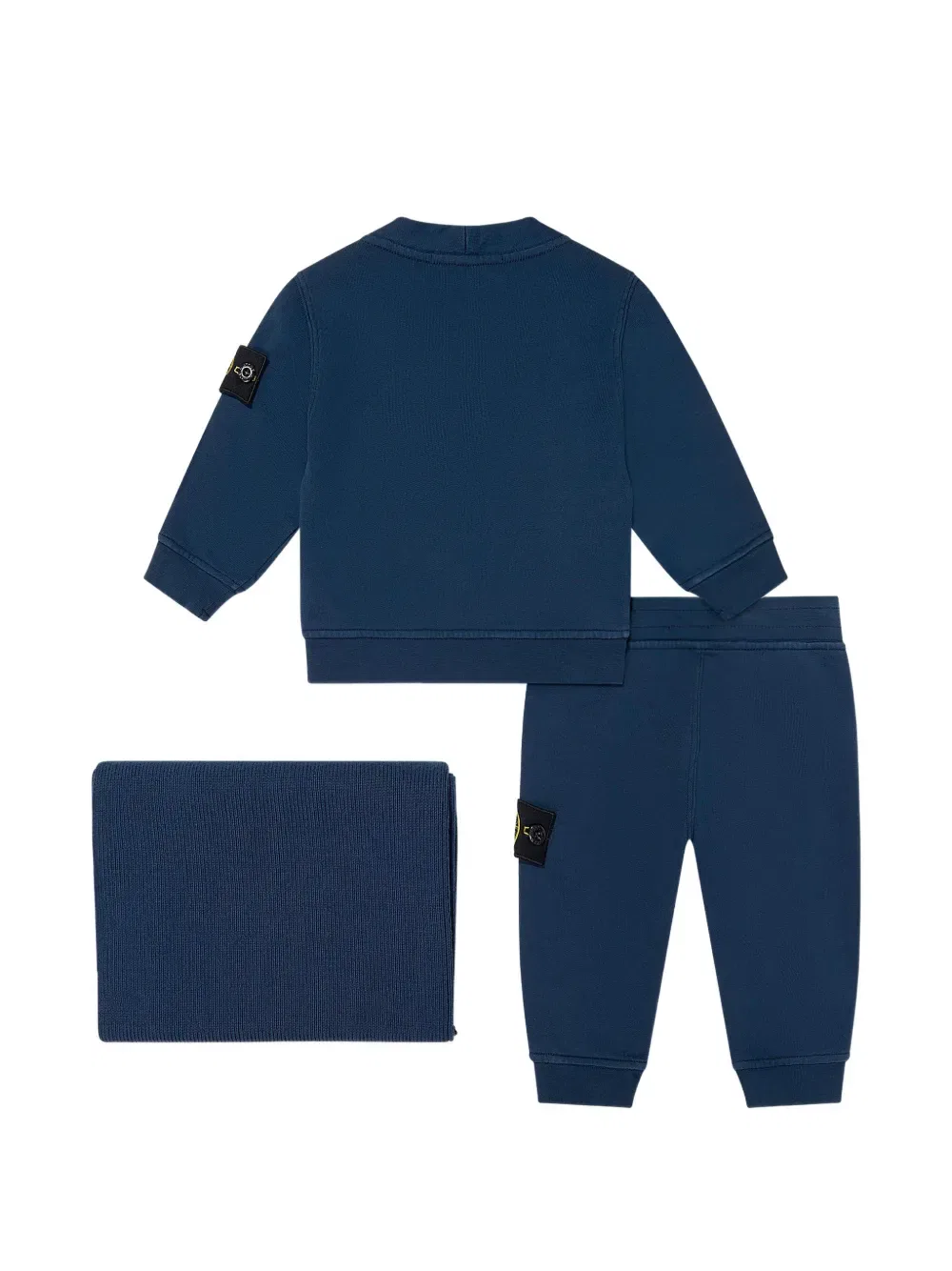 Спортивные штаны Compass-Patch Stone Island Junior, синий — фото 2
