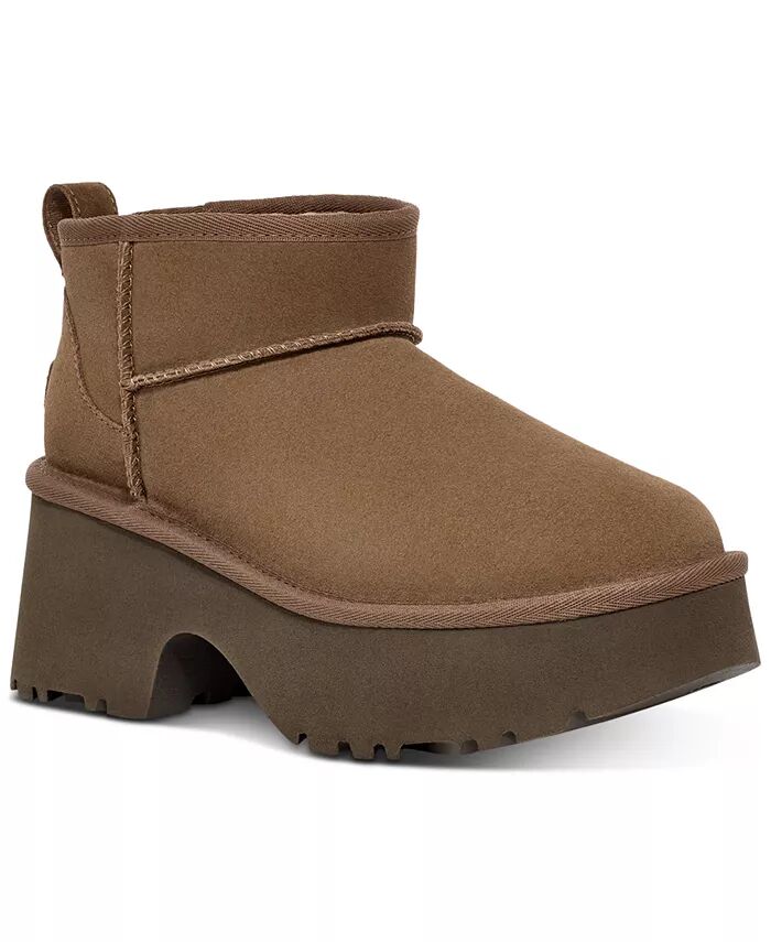 

Женские классические ультра мини-сапоги New Heights UGG, коричневый