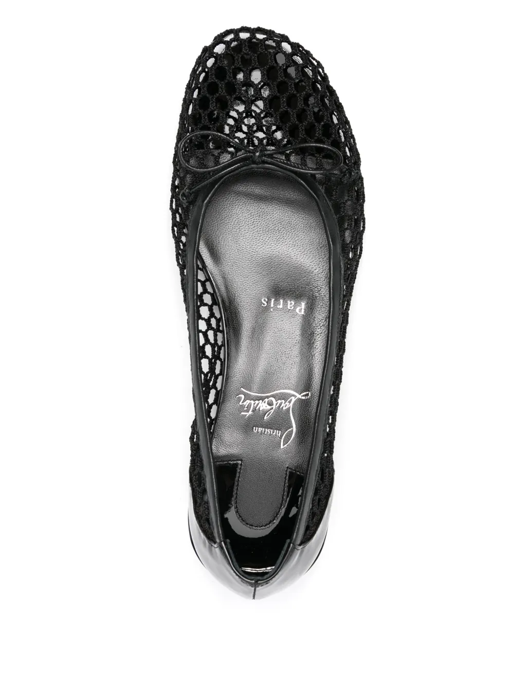 Балетки Sweetie Jane Christian Louboutin, черный — фото 4