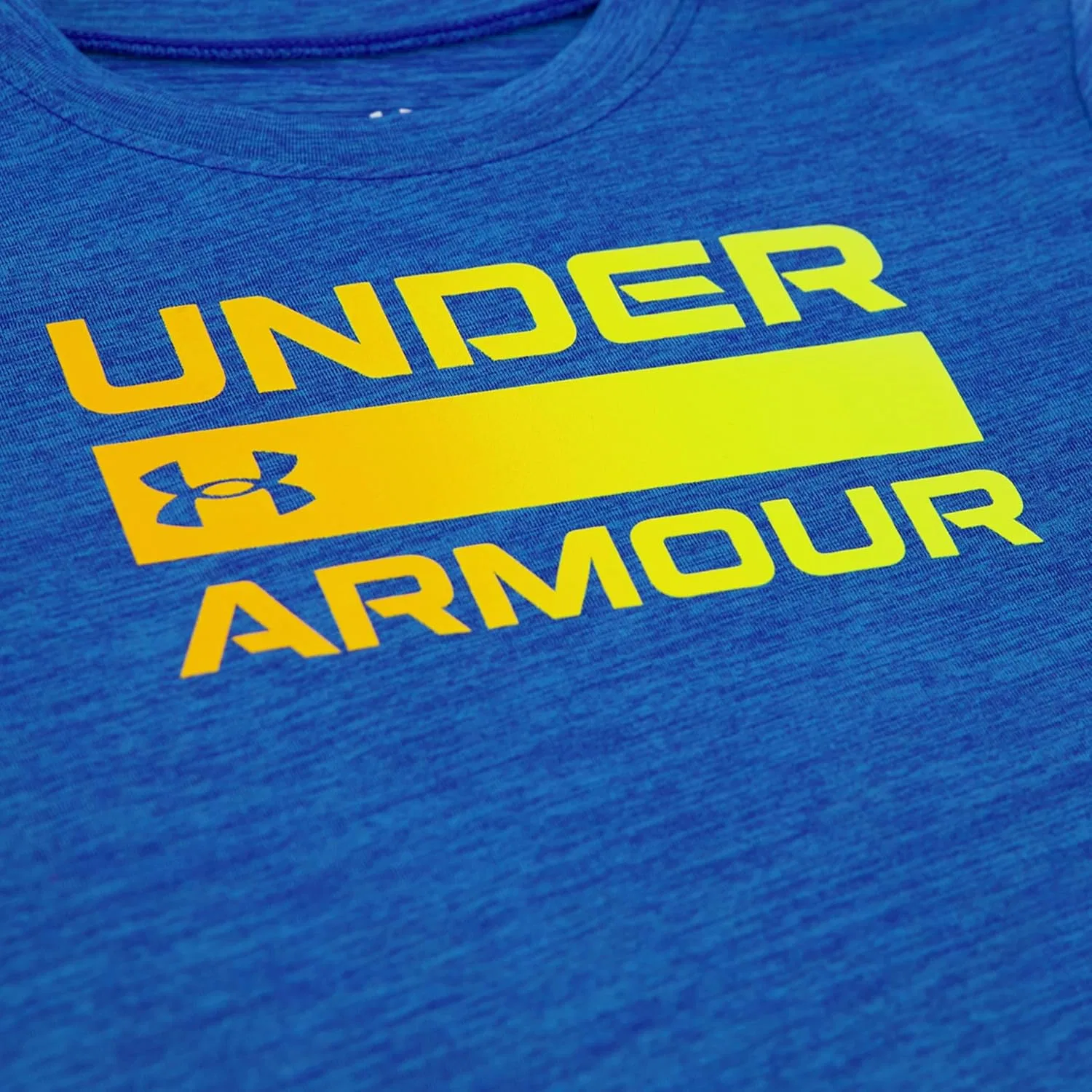 Детская футболка с длинным рукавом и графическим логотипом Under Armour, легкая и дышащая, свободного кроя, Atlantis Twist Core — фото 2
