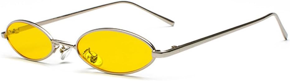 

Солнцезащитные очки UV400 с защитой от ультрафиолета — маленькие круглые металлические линзы с градиентом, подходят для женщин и мужчин, для бега и занятий спортом на открытом воздухе UYPTK, C5 Silver-yellow