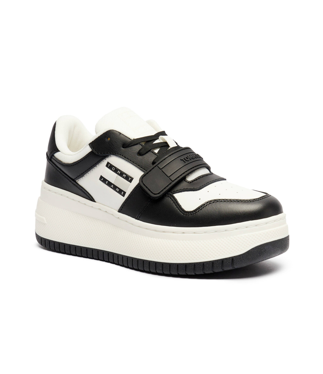 Кеды Tommy Jeans RETRO BASKET, черный