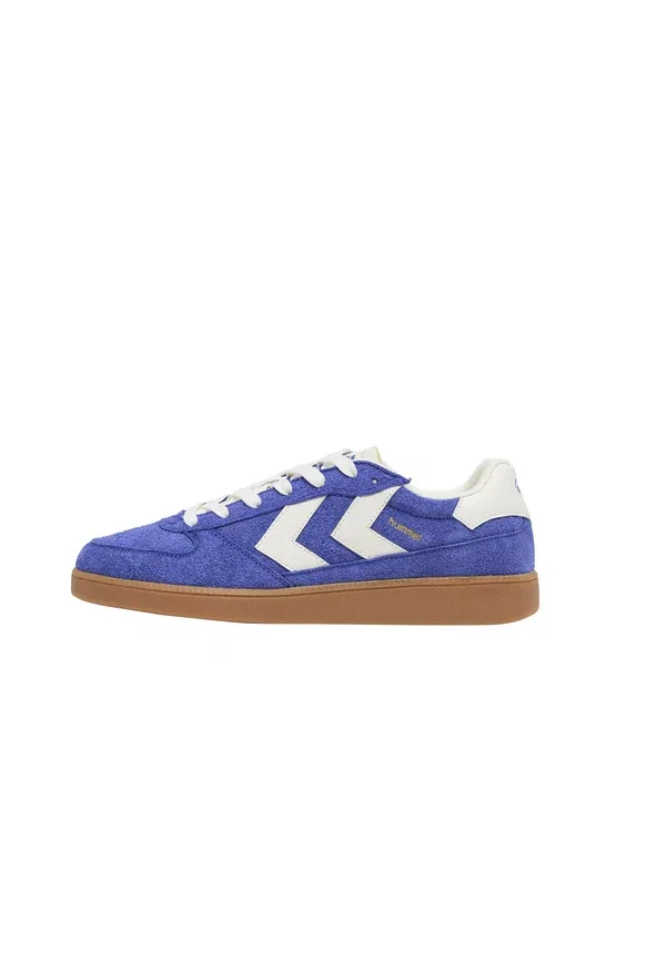 Кроссовки Hummel Hb royal trainers, сине-серо-бежевый