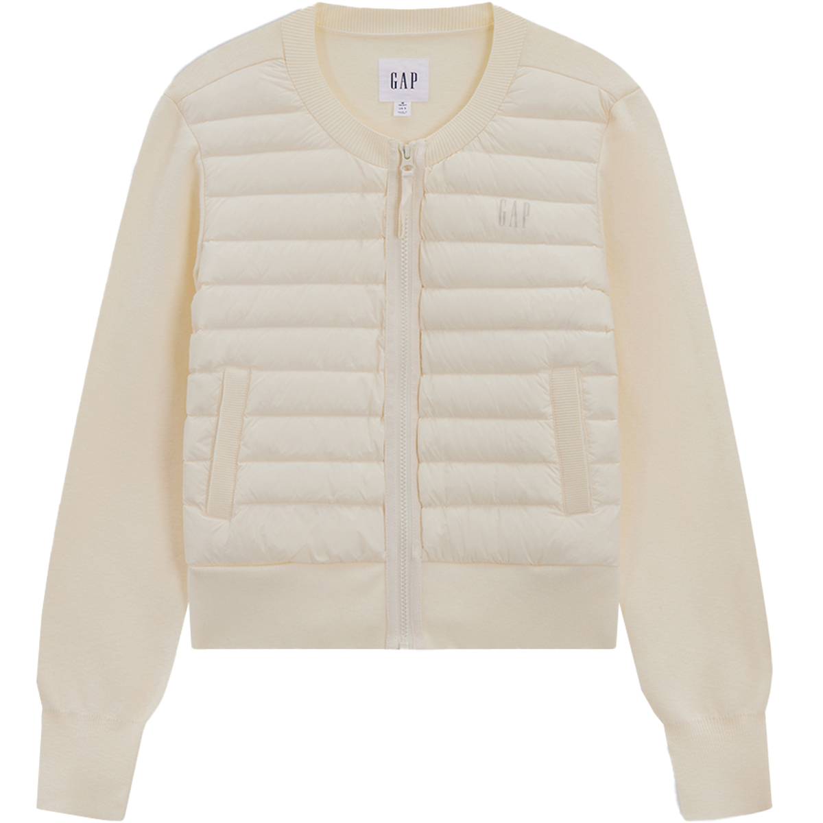 

GAP Куртка с пэчворк стёжкой и пуховым наполнителем, Beige