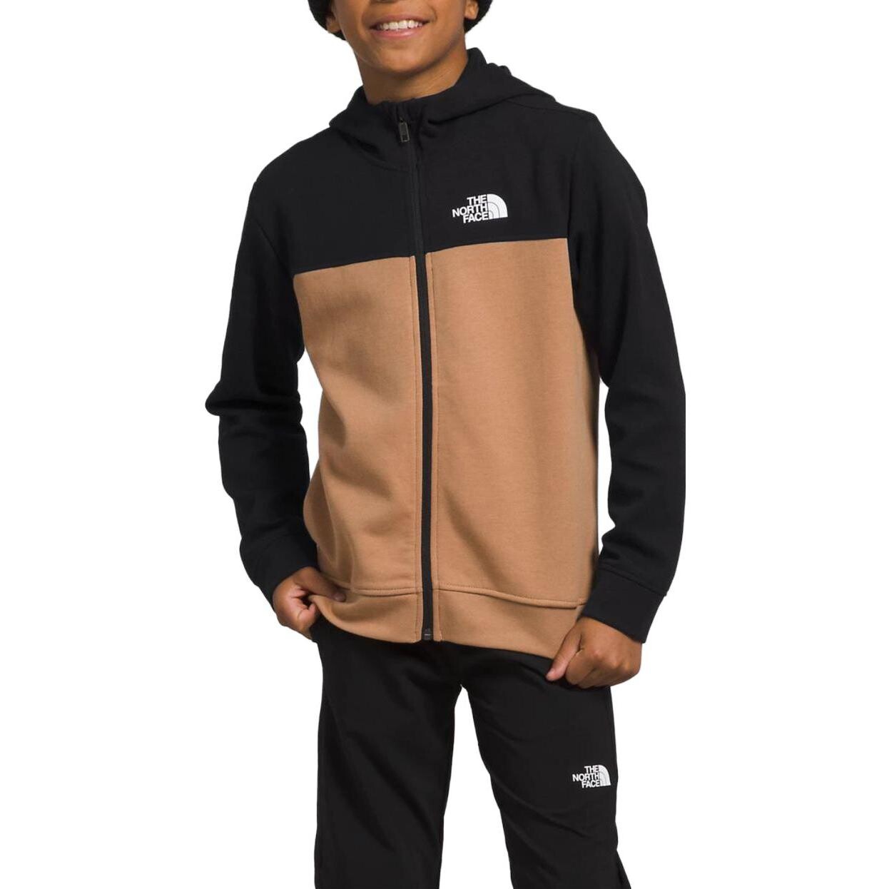 Детский свитшот THE NORTH FACE, цвет Almond butter color — фото 2