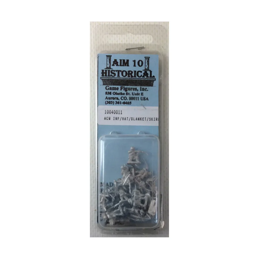 

Пехота в шапках и одеялах, перестрелка, Armies in Miniature - American Civil War (10mm)