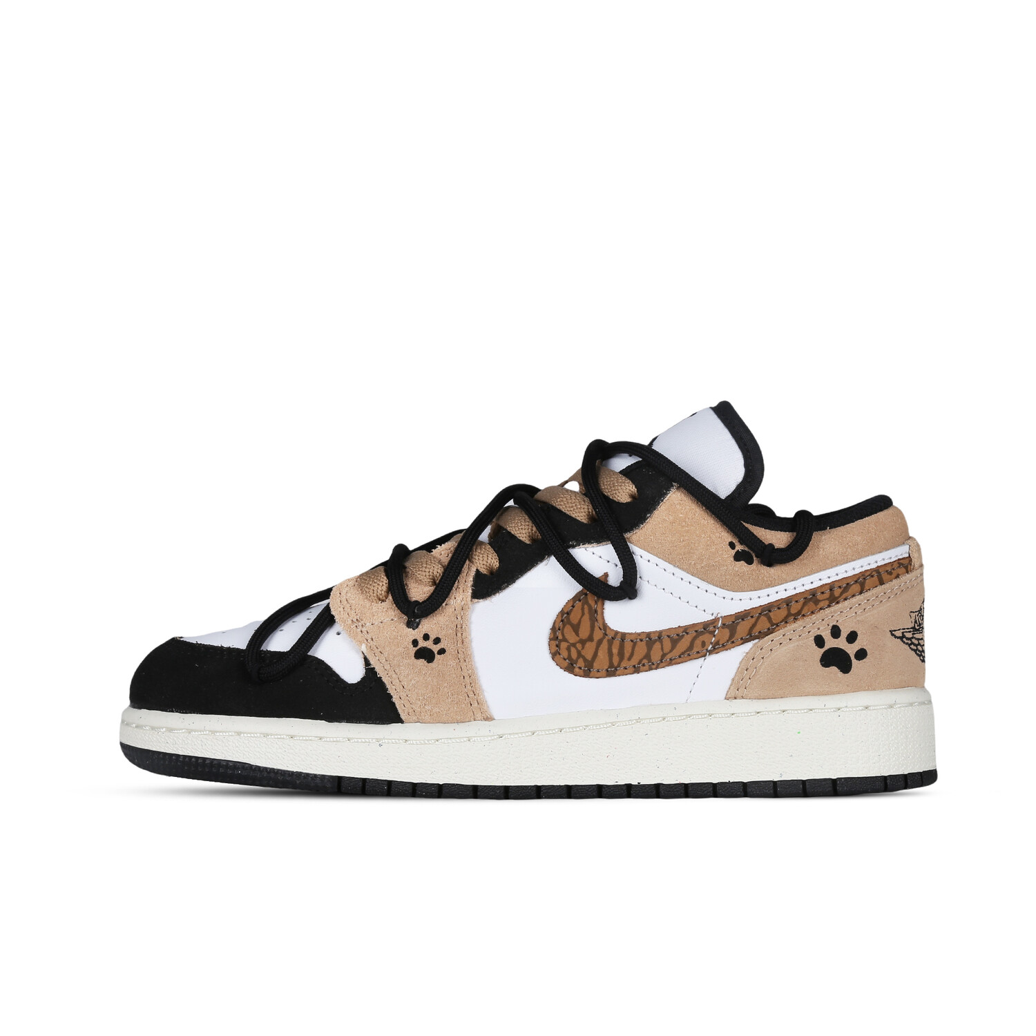 

Кроссовки Air Jordan 1 Vintage Basketball Shoes Men Low-Top Black Brown, Черный, Кроссовки Air Jordan 1 Vintage Basketball Shoes Men Low-Top Black Brown