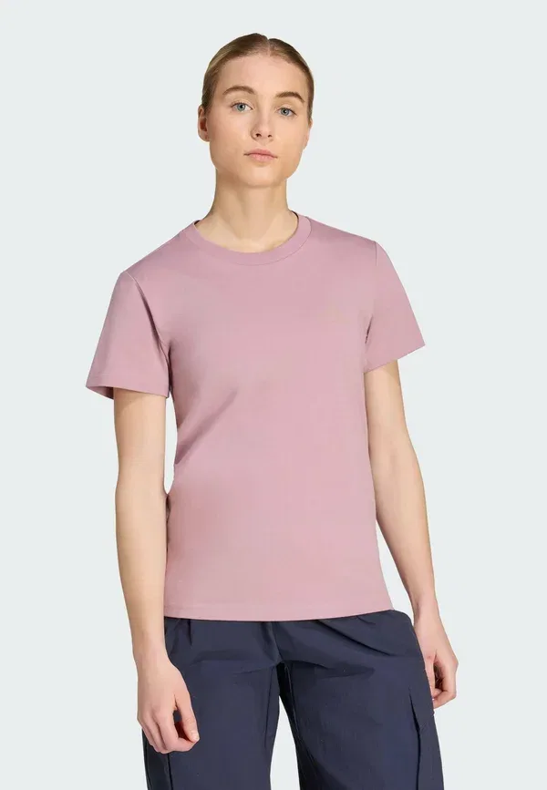 Футболка Adidas Terrex Terrex mountain graphic tshirt print t-shirt, волшебный сиреневый — фото 2