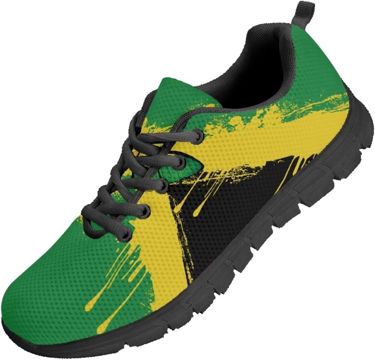 

Мужские теннисные кроссовки Funnydude Funny Print, легкие прогулочные ботинки, осенние удобные кроссовки, Jamaican Butterfly