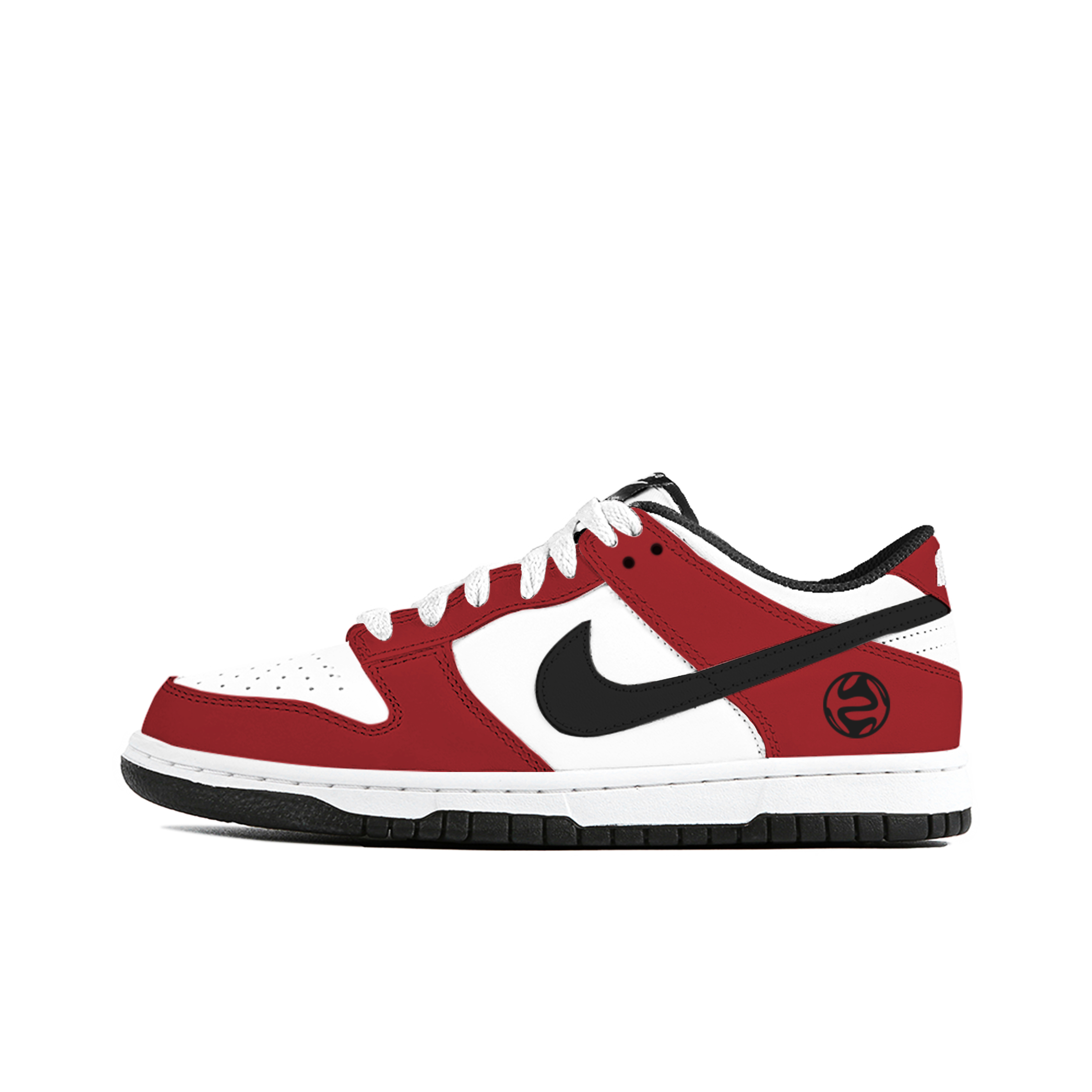

Nike Детские кроссовки для скейтбординга Dunk "Black" с амортизацией и износостойкостью, низкие, для подростков