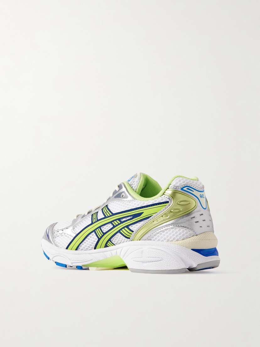 Кроссовки Gel-Kayano 14 с металлической сеткой и резиновой отделкой Asics, синий — фото 3