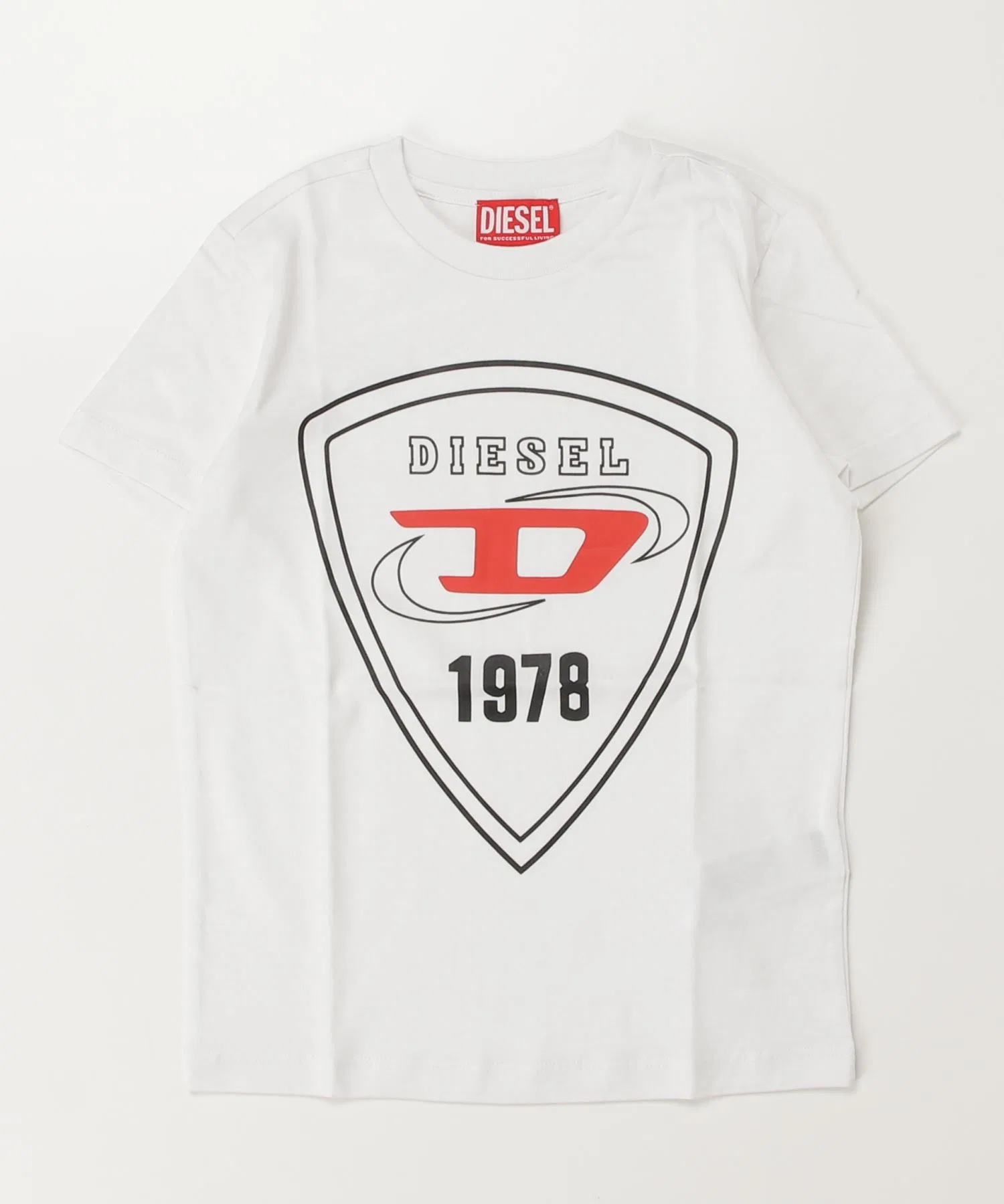 Детская футболка DIESEL KIDS с коротким рукавом и логотипом