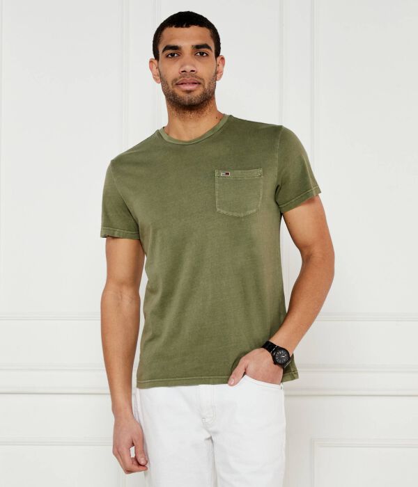 

Футболки Slim fit Tommy Jeans, зеленый
