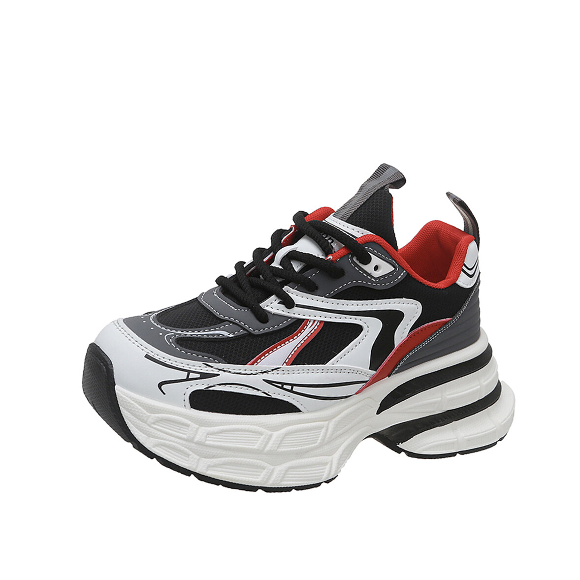 

Кроссовки MXGM Chunky Sneakers Women's Low-Top, черный