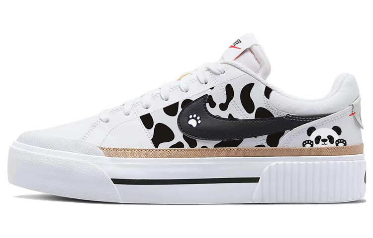 

Кроссовки Nike Court Legacy Skateboarding Shoes Women's Low-top Black/white, белый