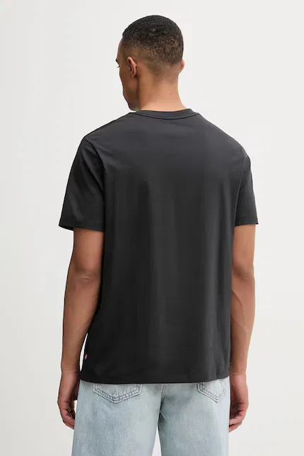 Футболка с принтом Graphic Crewneck Levi's, черный — фото 3
