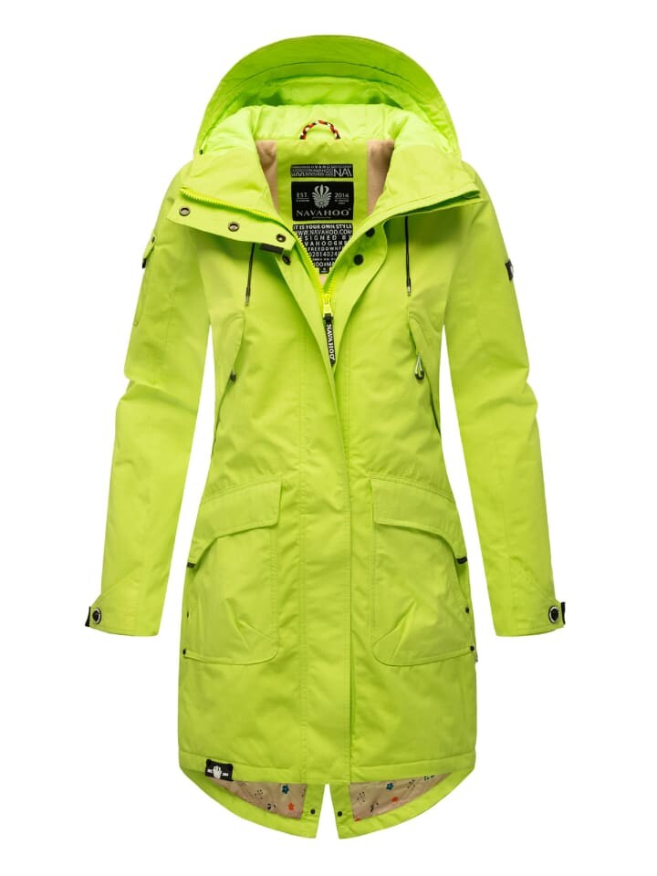 

Переходная куртка Navahoo, цвет neon green