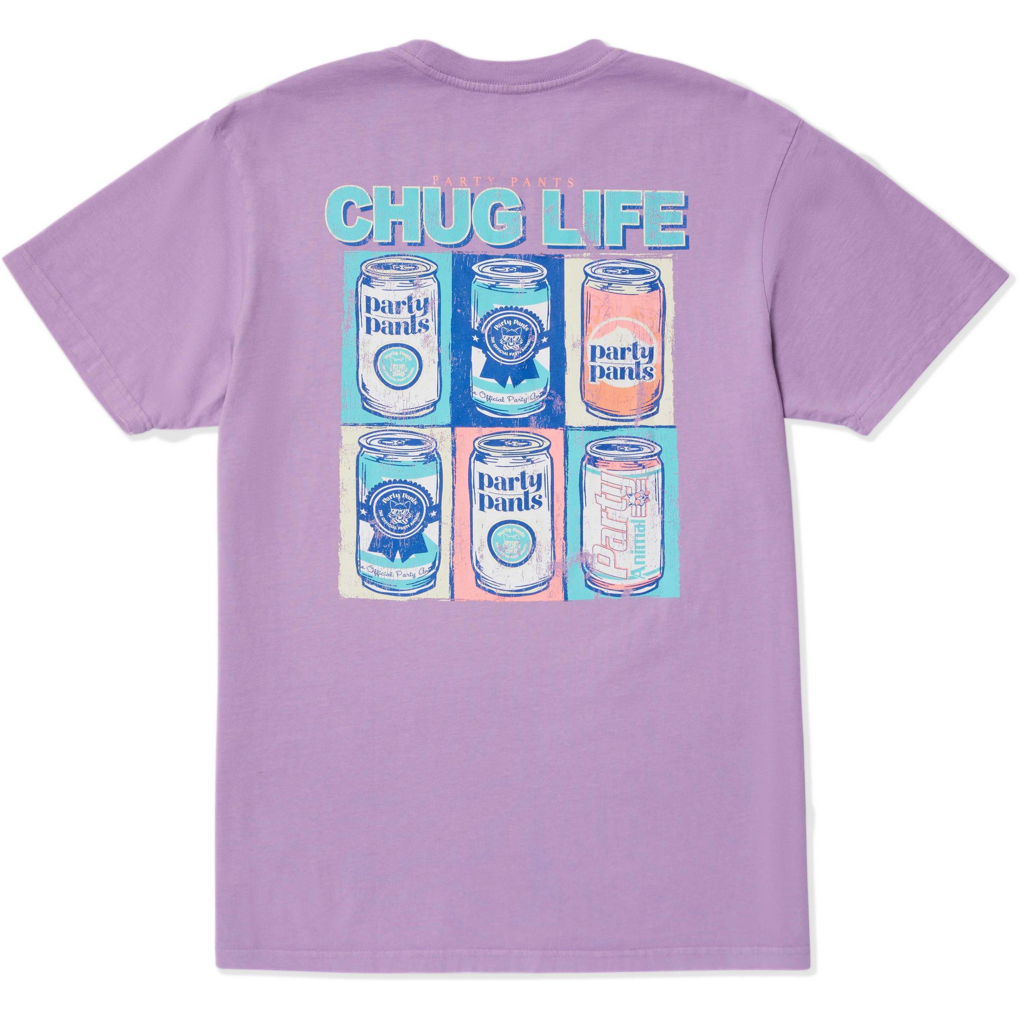 

Мужская футболка с коротким рукавом Chug Life Party Pants, Orchid, Фиолетовый, Мужская футболка с коротким рукавом Chug Life Party Pants, Orchid