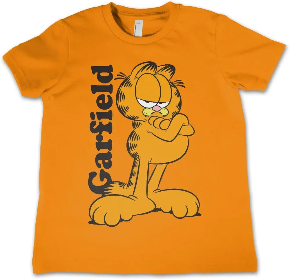 Футболка детская хлопковая Garfield, оранжевый