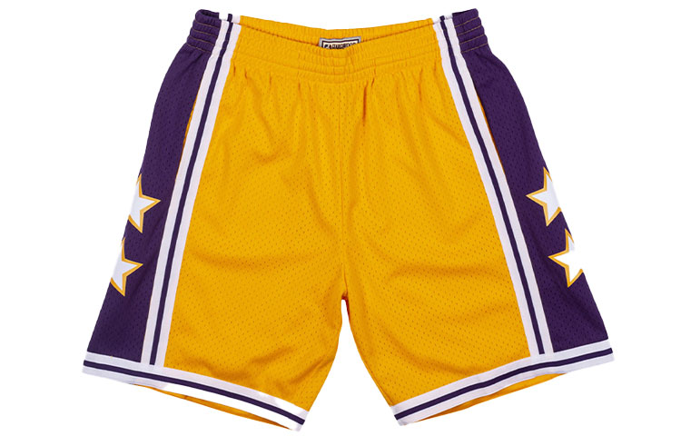 

Мужские баскетбольные шорты Mitchell & Ness, желтые Mitchell Ness, желтый
