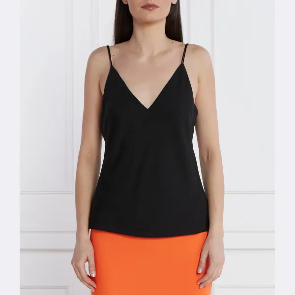 

Топ свободного кроя Calvin Klein, черный