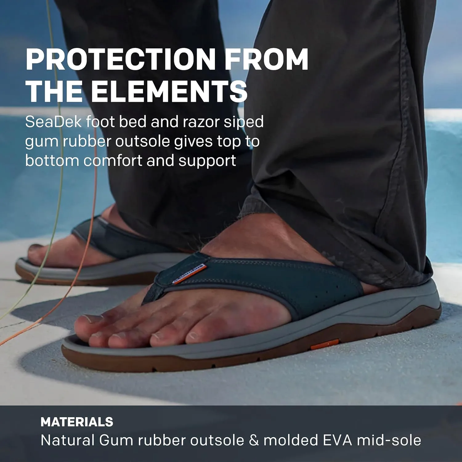 

Мужские сандалии Grundéns DECK-BOSS | Прочные и поддерживающие