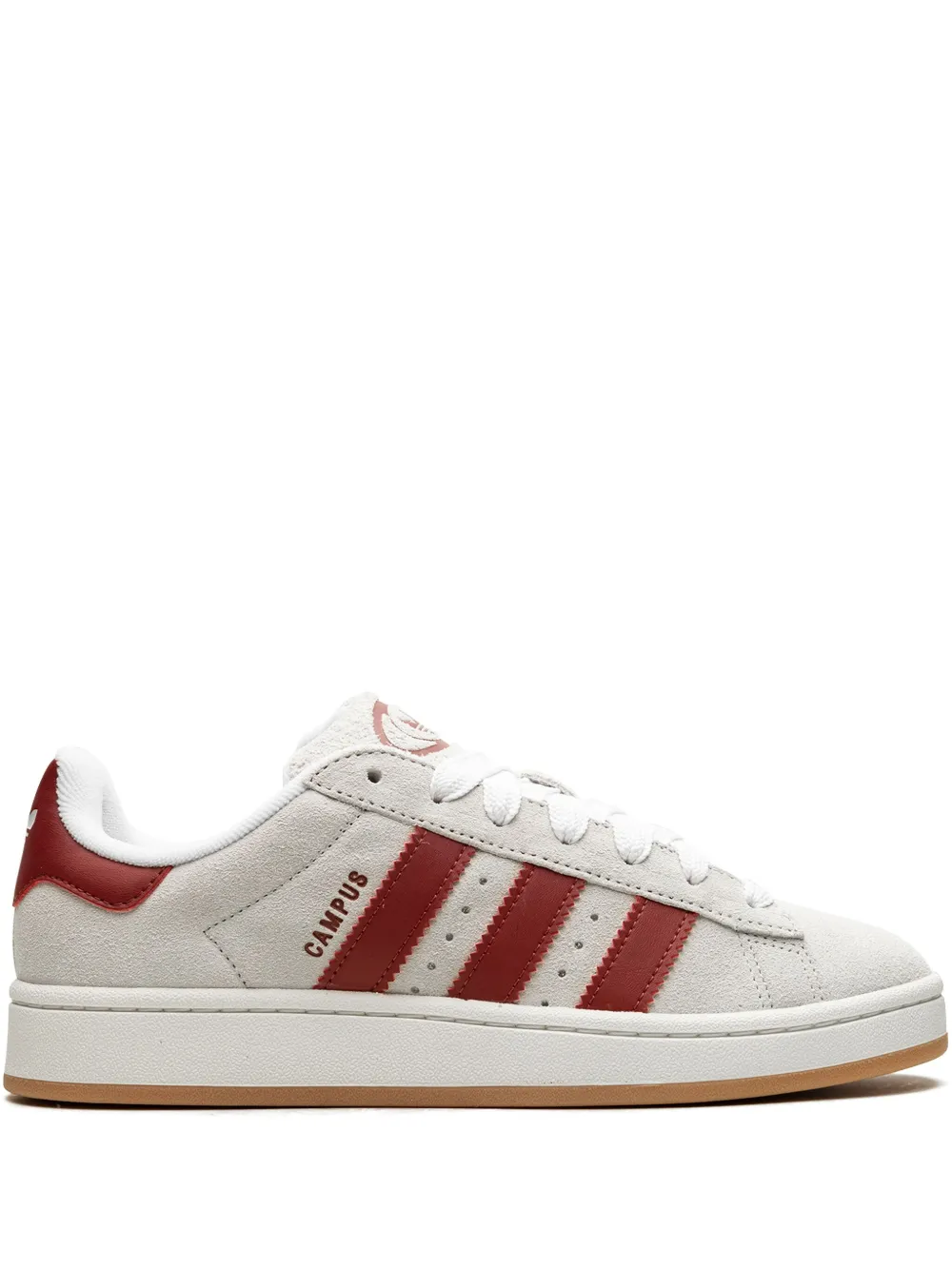 Кроссовки Campus 00s Crystal White/Preloved Ruby Adidas, нейтральный