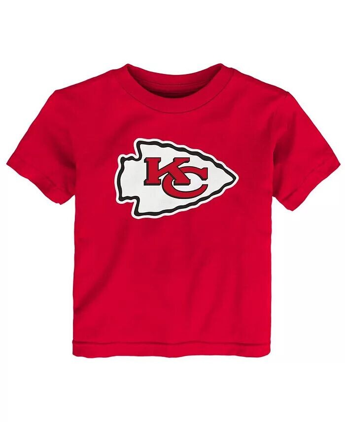 

Красная футболка с логотипом начальной школы Kansas City Chiefs для малышей Outerstuff