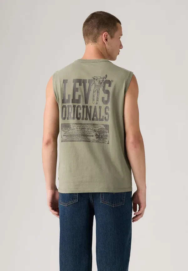 Майка-борцовка Levi'S, цвет базилик