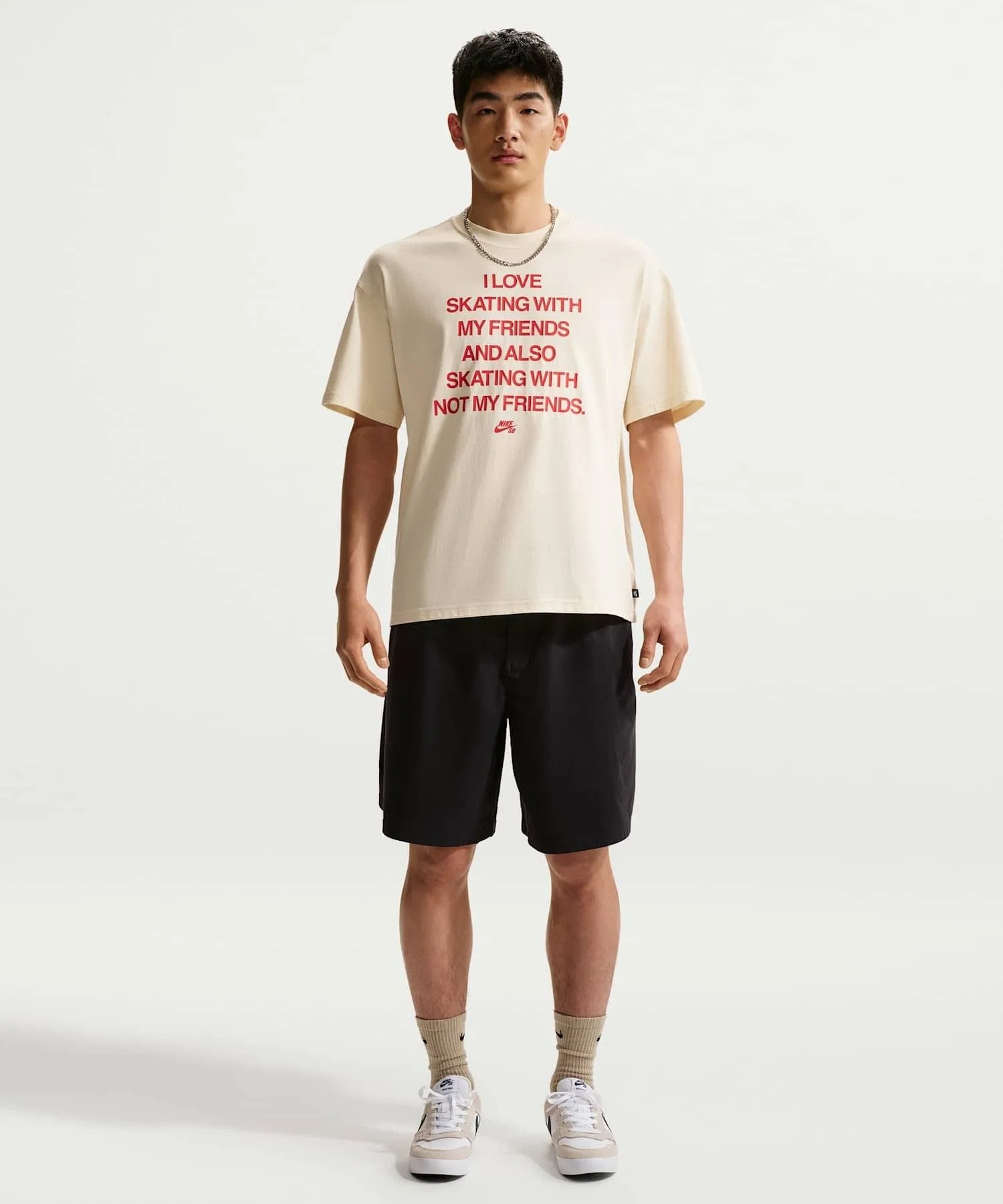 Мужские шорты для скейтбординга NIKE SB IF1097-010 чёрные