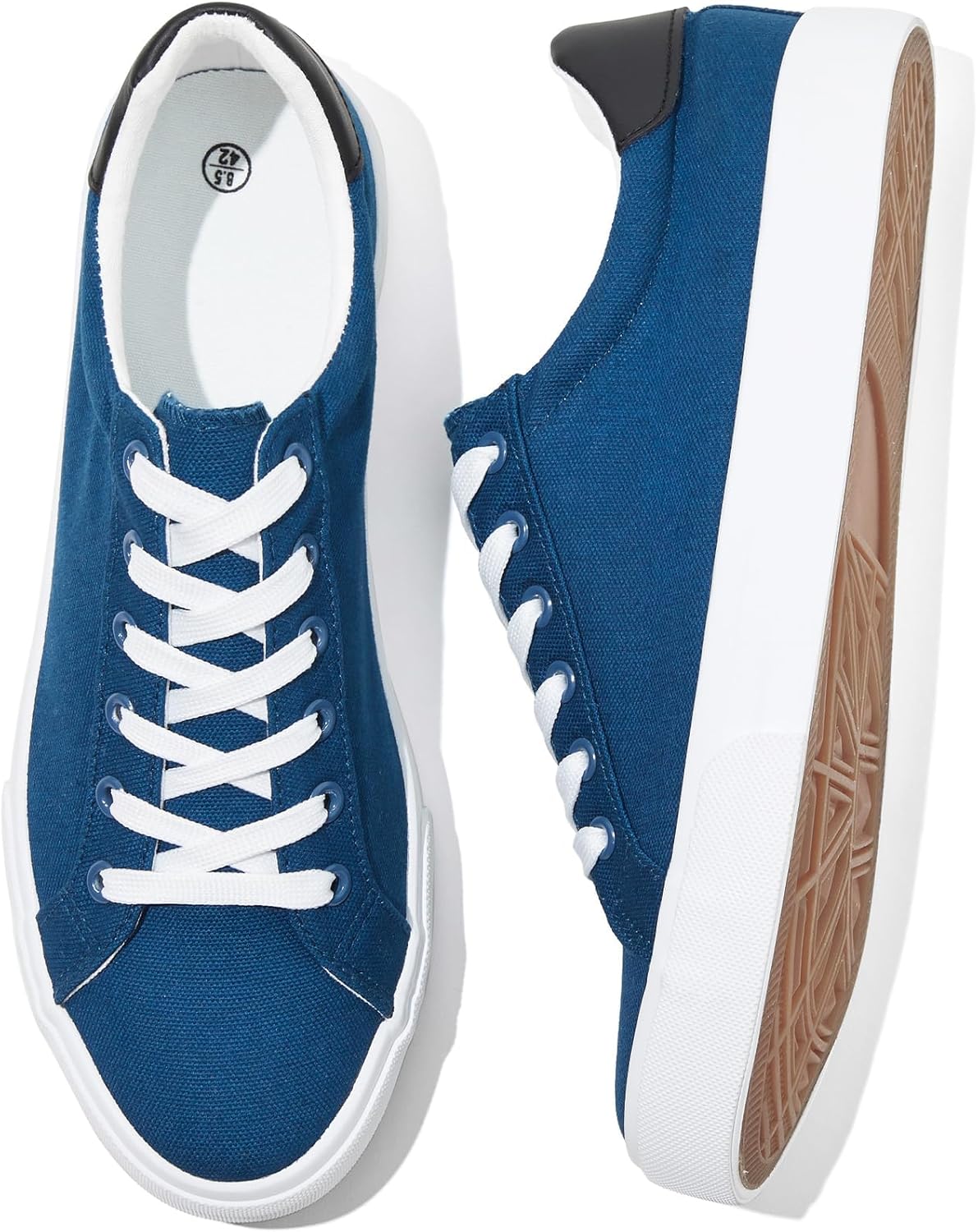 

Мужские белые холщовые кроссовки Rominz, модные низкие кеды, повседневные теннисные кроссовки на шнуровке для ходьбы