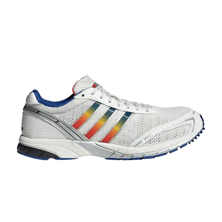 Кроссовки adidas Wmns Adizero Adios OG White Multi-Color Stripes, белый