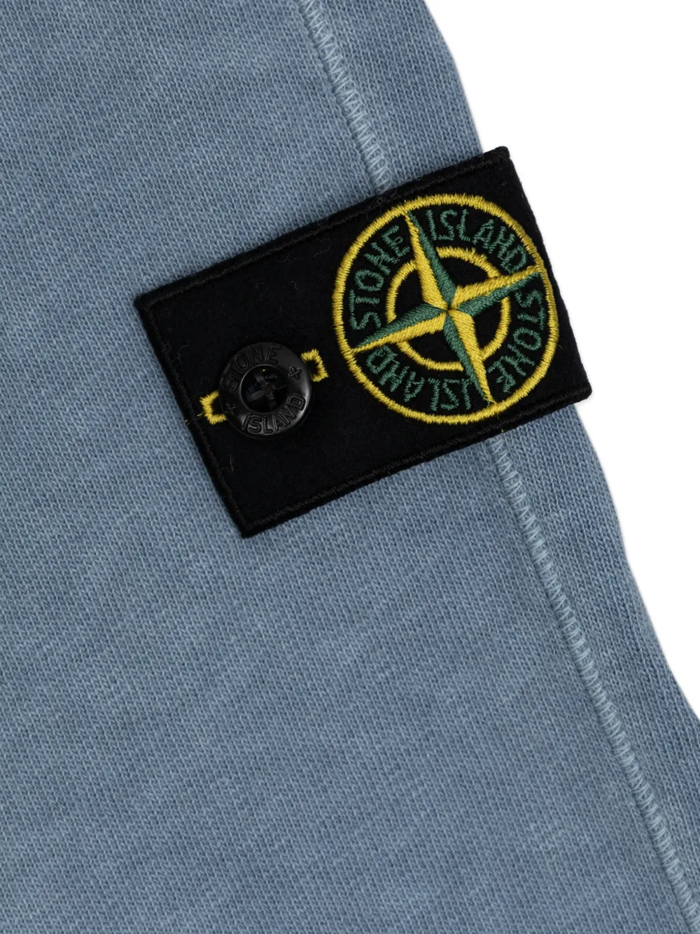 Брюки с накладными карманами Stone Island Junior, синий — фото 4