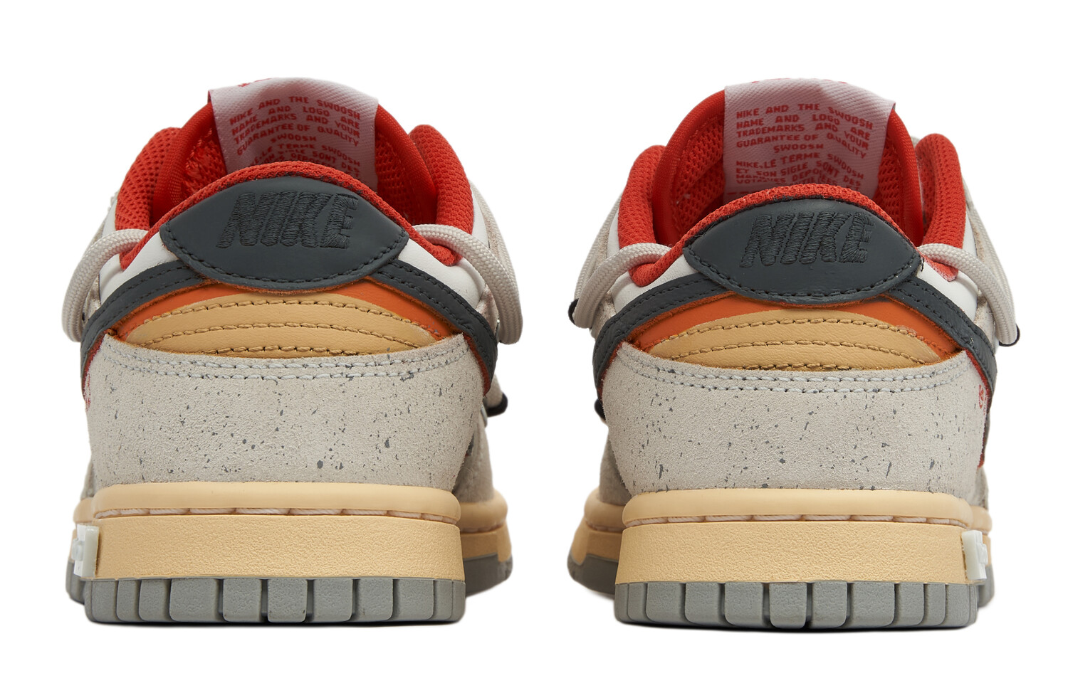 

Кроссовки Nike Dunk Skateboard Shoes Unisex Low-Top Gray