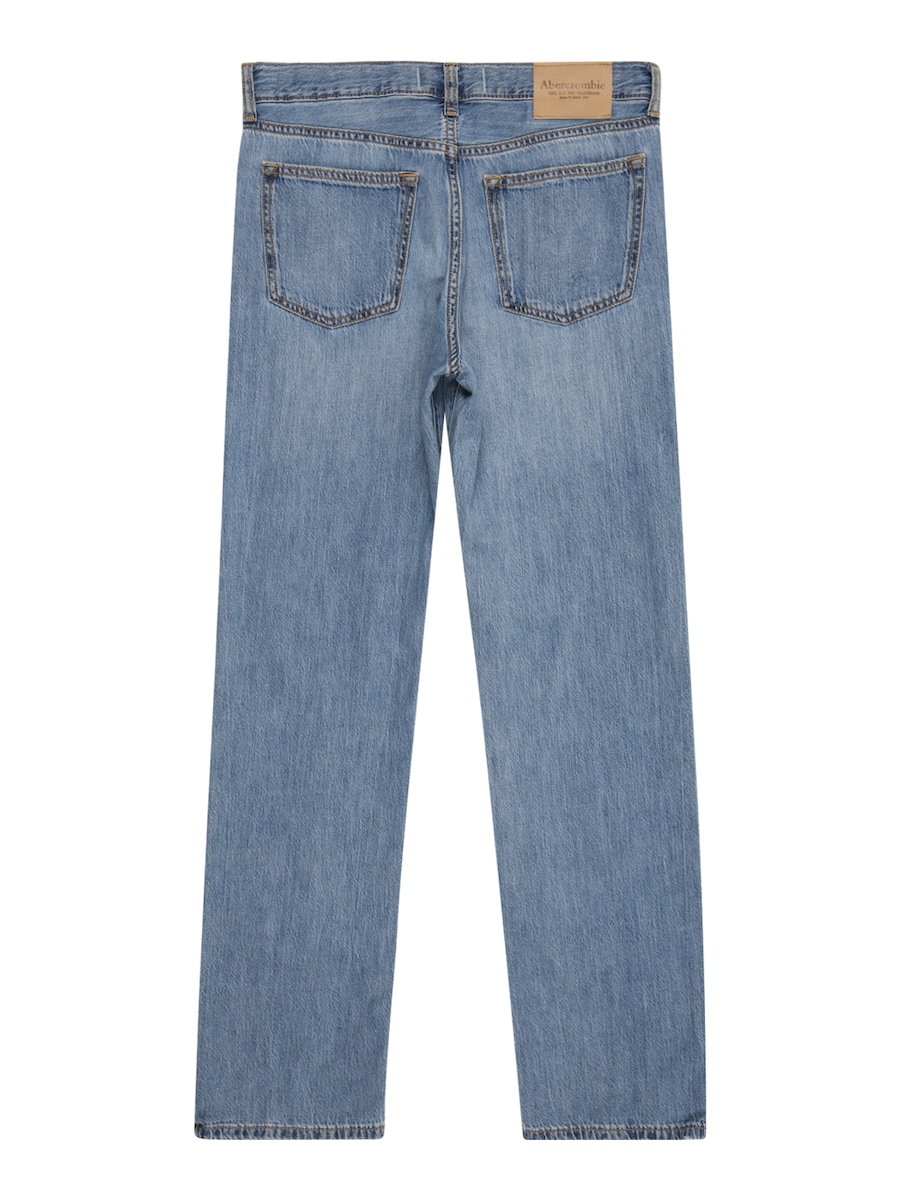 Джинсы свободного кроя Abercrombie & Fitch, Blue Denim — фото 2
