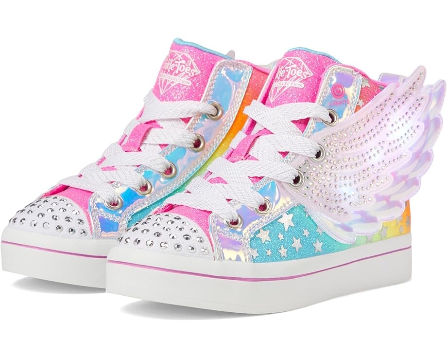 

Кроссовки SKECHERS KIDS Twi-Lites 2.0 - Dreamy Wings, цвет Hot Pink/Multi