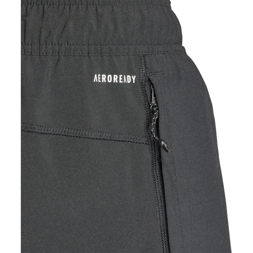 Брюки adidas Train Essentials Woven, черный — фото 4