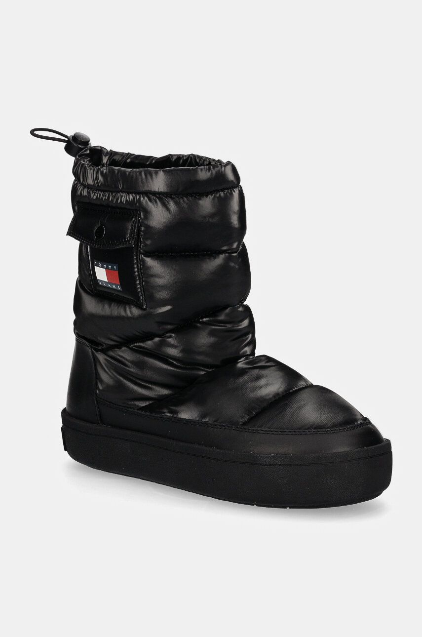 

Зимние ботинки Tommy Jeans TJW WINTER FEMININE BOOT, черный