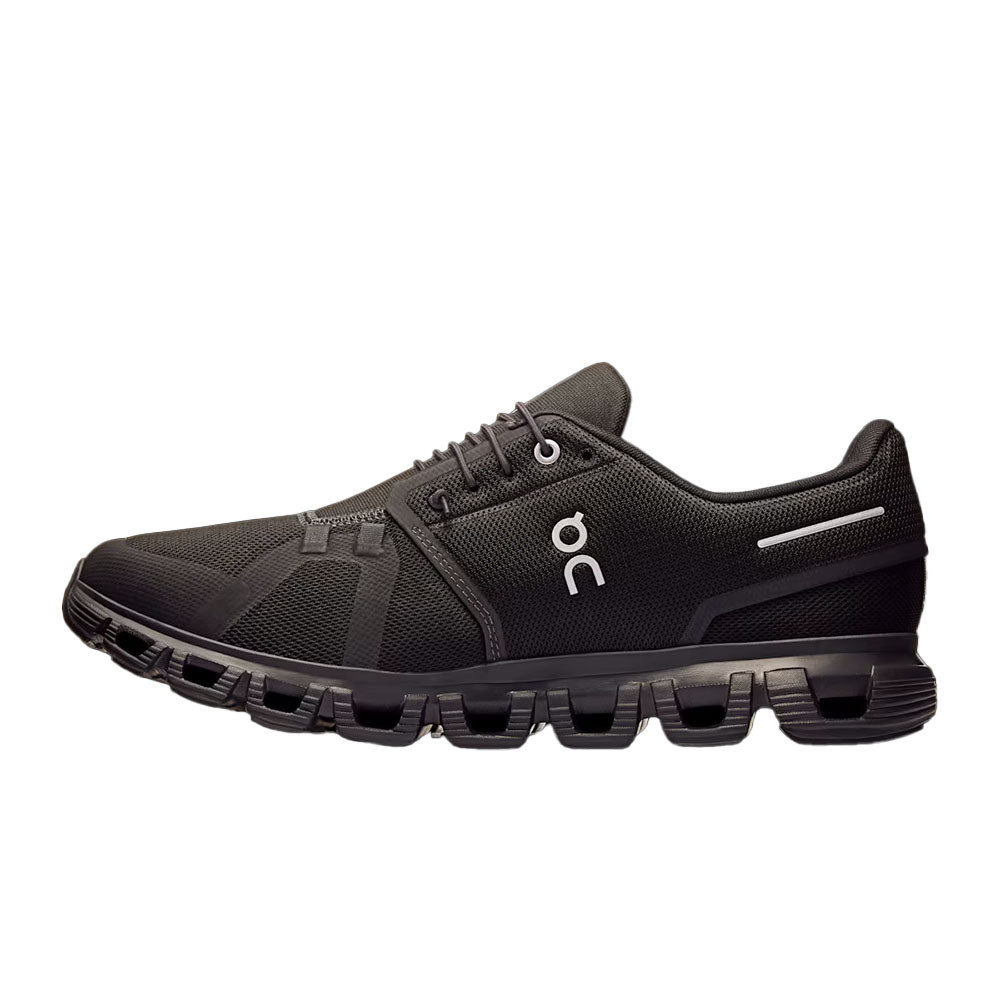 Кроссовки для бега On Cloud 6 (мужские) - черные/черные, Black/ Black — фото 4