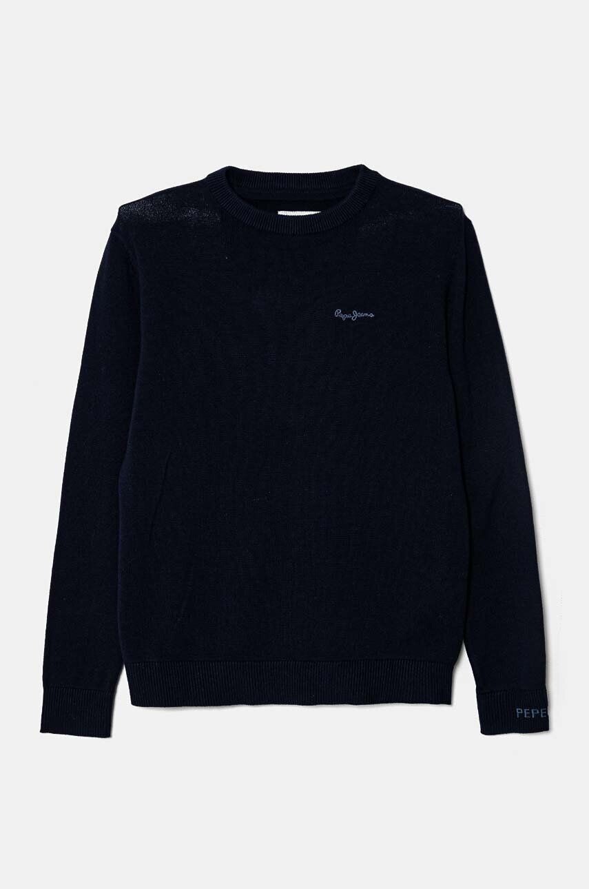 

Детский свитер Pepe Jeans из смесовой шерсти TOTTENHAM CREW, синий