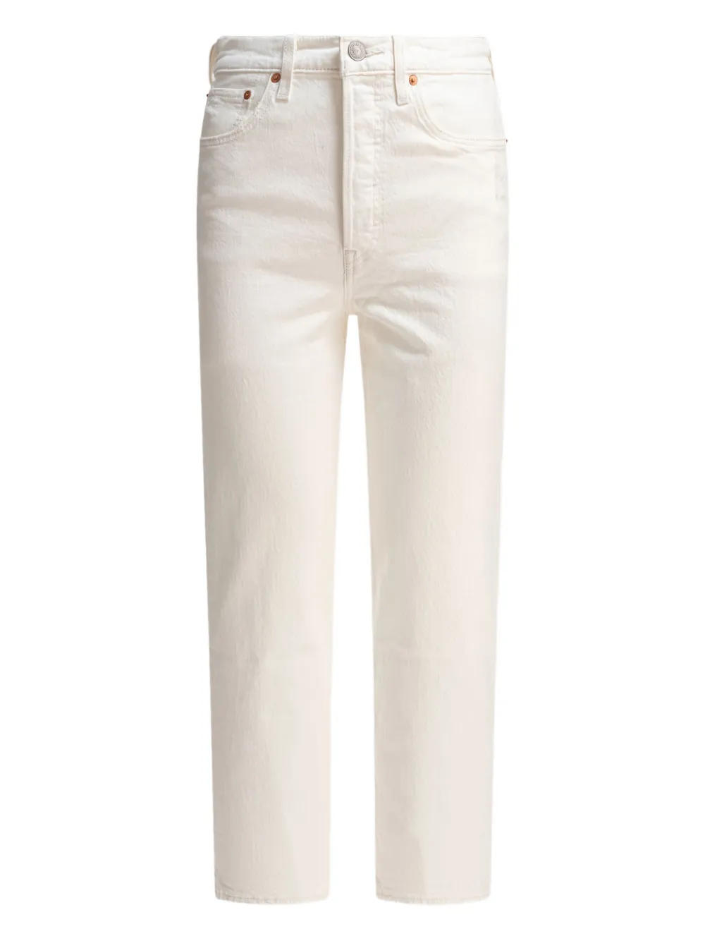 

Джинсы Ribcage прямого кроя Levi'S, белый