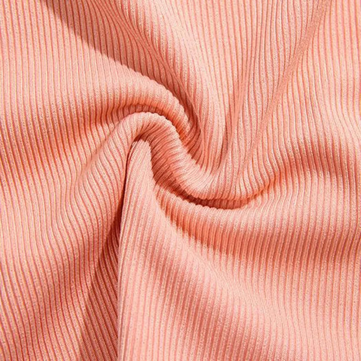 Детский топ майка Ribbed Crop, Generic, Pink — фото 2