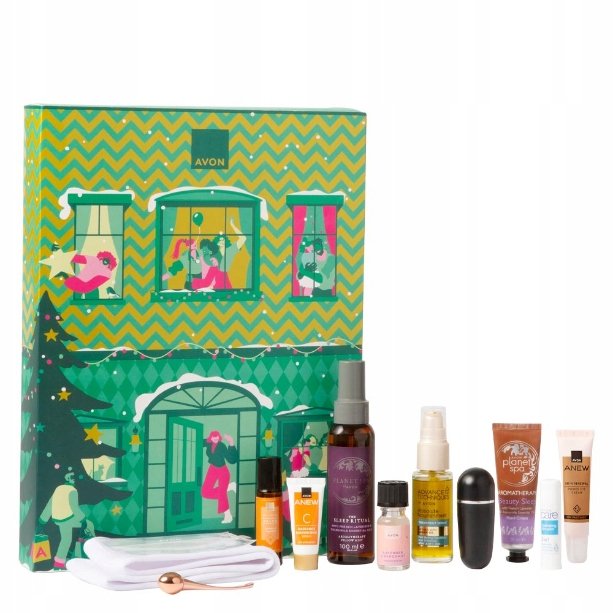 

Адвент-календарь AVON с косметикой на 12 дней