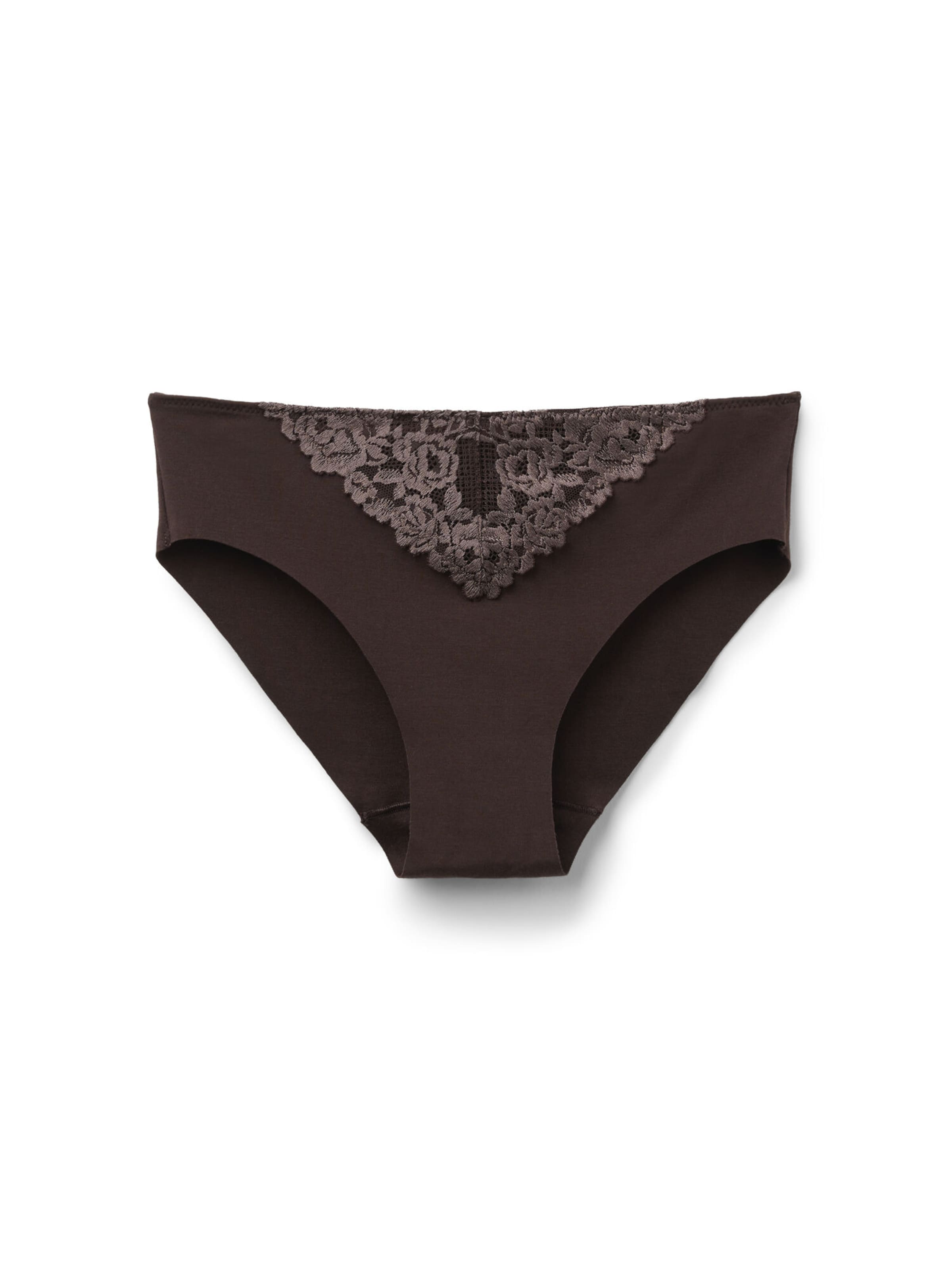 

INTIMISSIMI Трусики 'Pretty Flowers' в темно-коричневом цвете