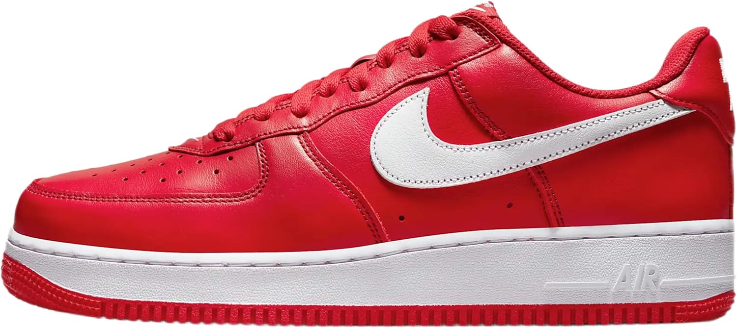

Кроссовки Nike Air Force 1 '07 мужские, University Red White