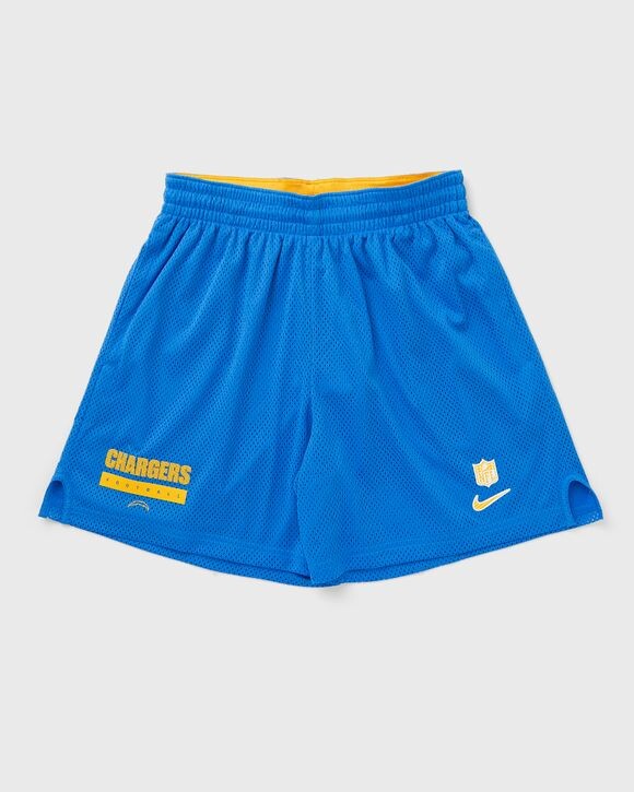 

Шорты Nike Nfl Los Angeles Chargers Dri-Fit Mesh Short, цвет italy blue/university gold