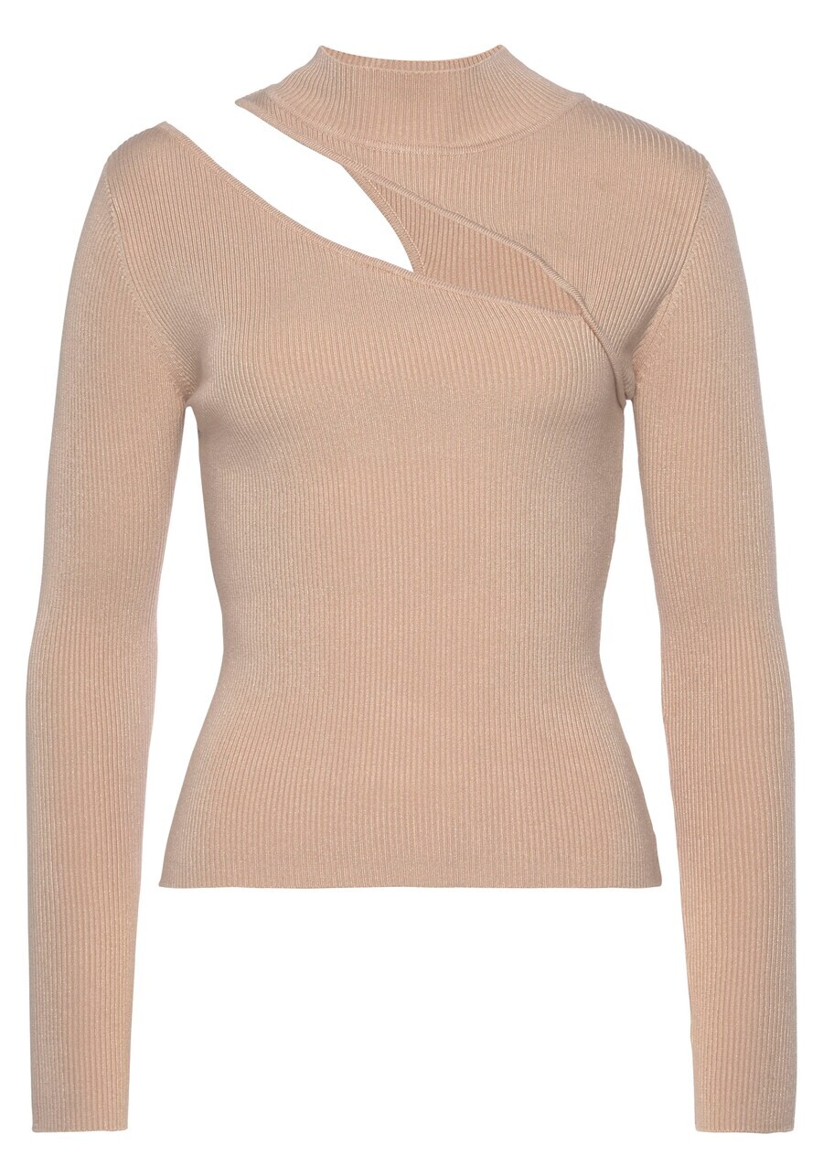 

Тонкий вязаный свитер LASCANA Sweater, бежевый