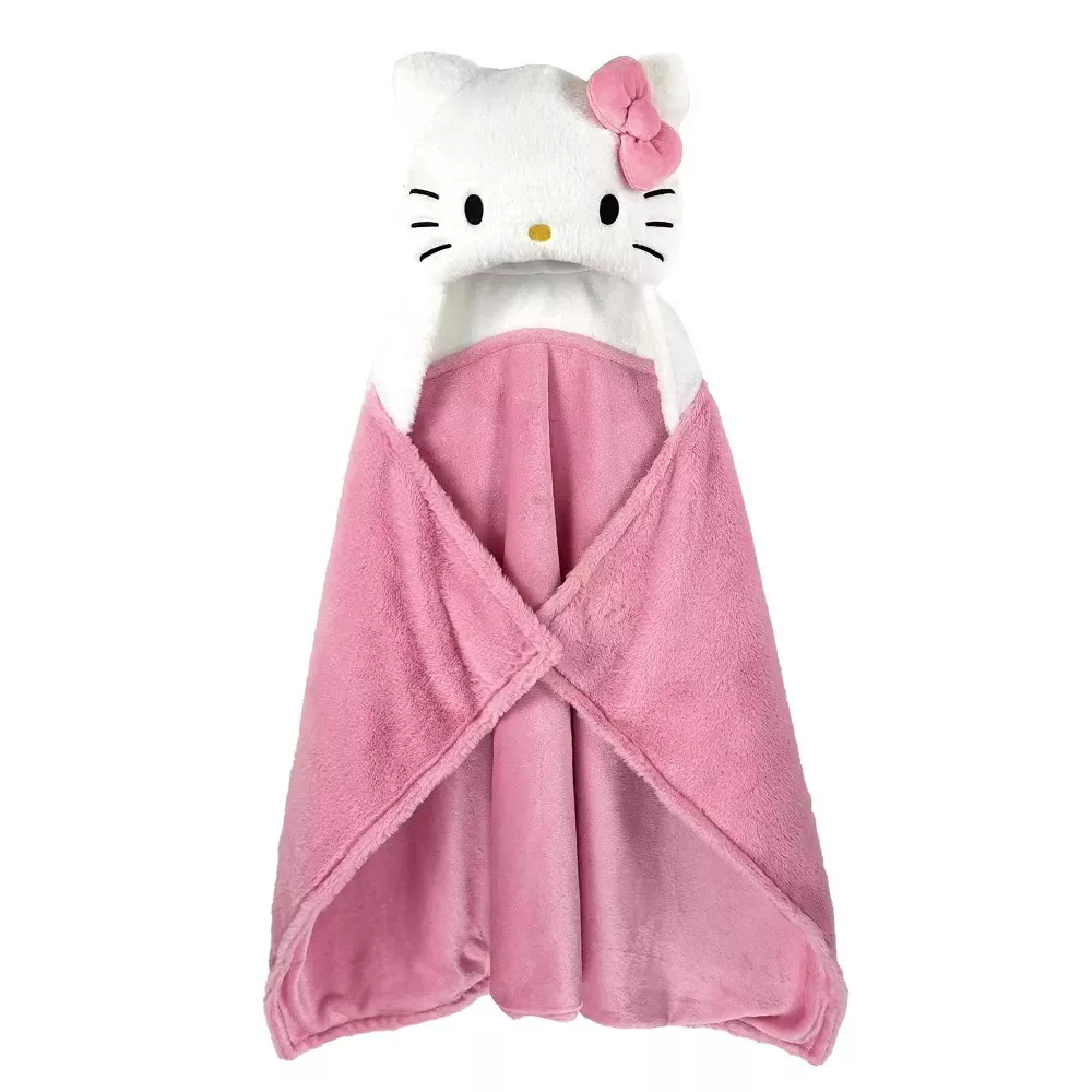 

Одеяло с капюшоном Hello Kitty для детей